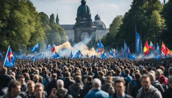 Innenstadt von Essen: Tausende protestieren beim AfD-Parteitag