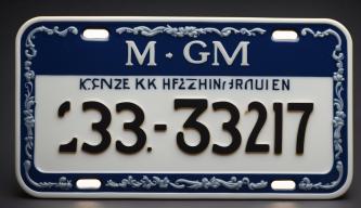 Kennzeichen MG: Alle Informationen zum KFZ-Kürzel MG