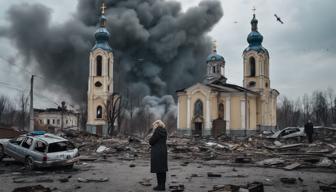 Massive Drohnenangriffe in Ukraine: Eine Frau stirbt bei Attacke auf zivile Ziele