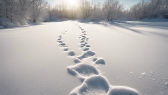 Weidmännisch: Frisch gefallener Schnee und seine geheimen Zeichen