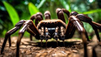 Wie groß ist die größte Spinne der Welt? Entdecken Sie die Giganten unter den Achtbeinern!