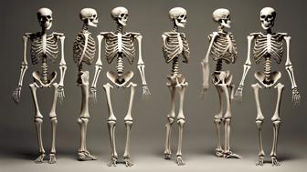 Wie viele Knochen hat ein Mensch? Entdecke die faszinierende Anatomie des menschlichen Skeletts!